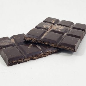 mastermind dark chocolate bars closeup shot